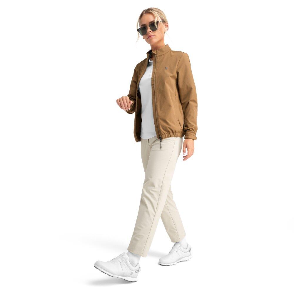 Damen Golf regenjacke Muirfield-W Mustard Braun 3/8