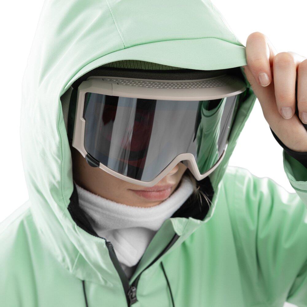 Women Winter sports 's snowboard jacket W6-W Elm Green 4/8