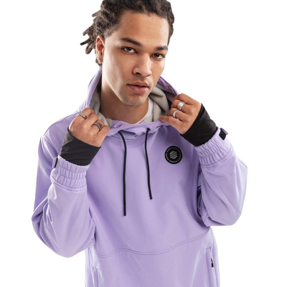 SIROKO Giacca lifestyle da uomo W1 Snowy LF Lavanda