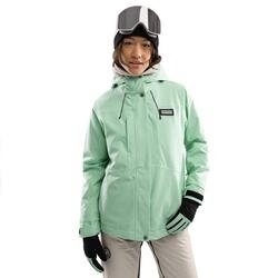 Casaco de snowboard para mulher Desportos de inverno W4-W Couloir Verde