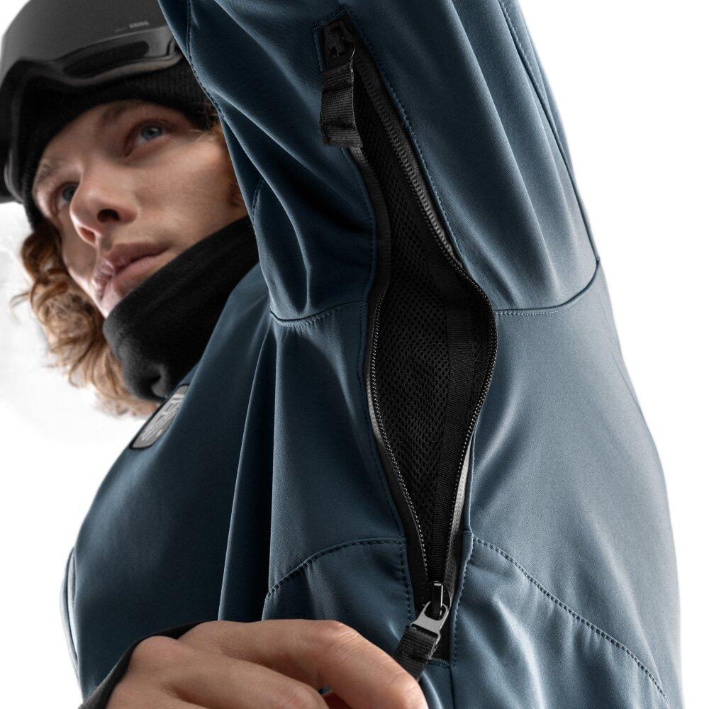 Herren Wintersport snowboardjacke für W2 Monsoon Blau 4/7