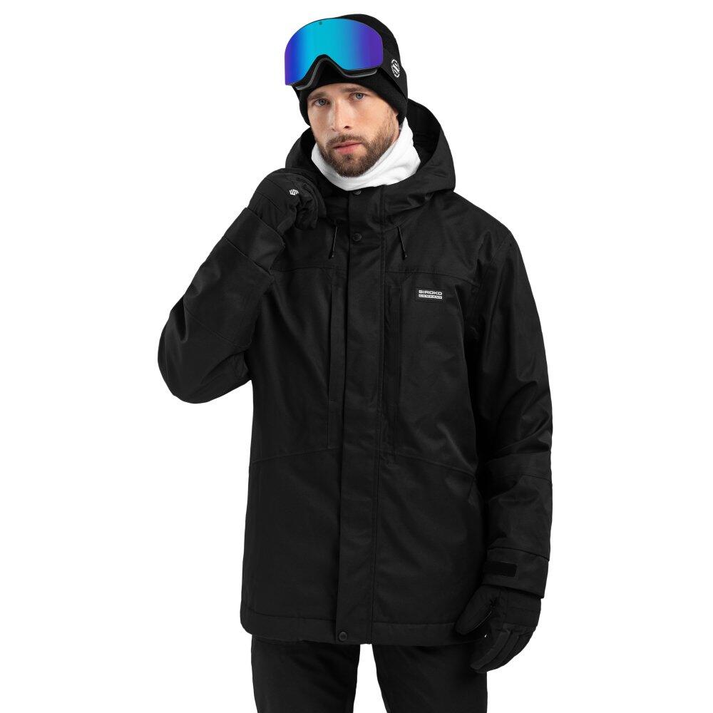 Casaco de snowboard para homem Desportos de inverno W4 Vostock Preto