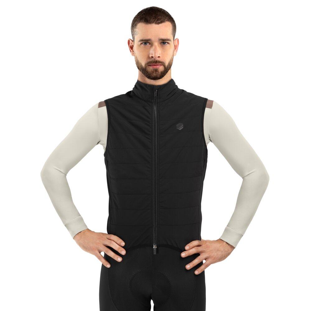 SIROKO Chaleco térmico ciclismo hombre SRX Ultra Warm Negro