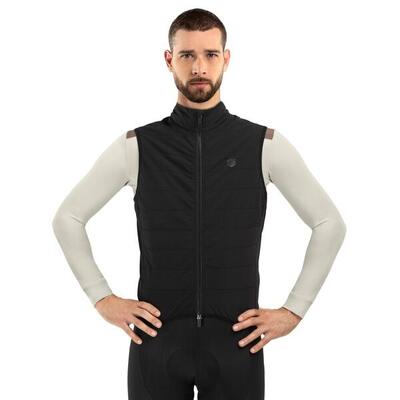 Gilet termico da ciclismo da uomo SRX Ultra Warm Nero