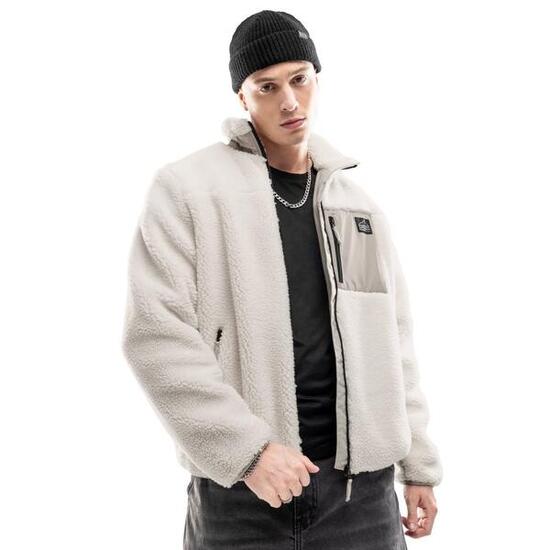 Veste sherpa homme Lifestyle Inari Beige