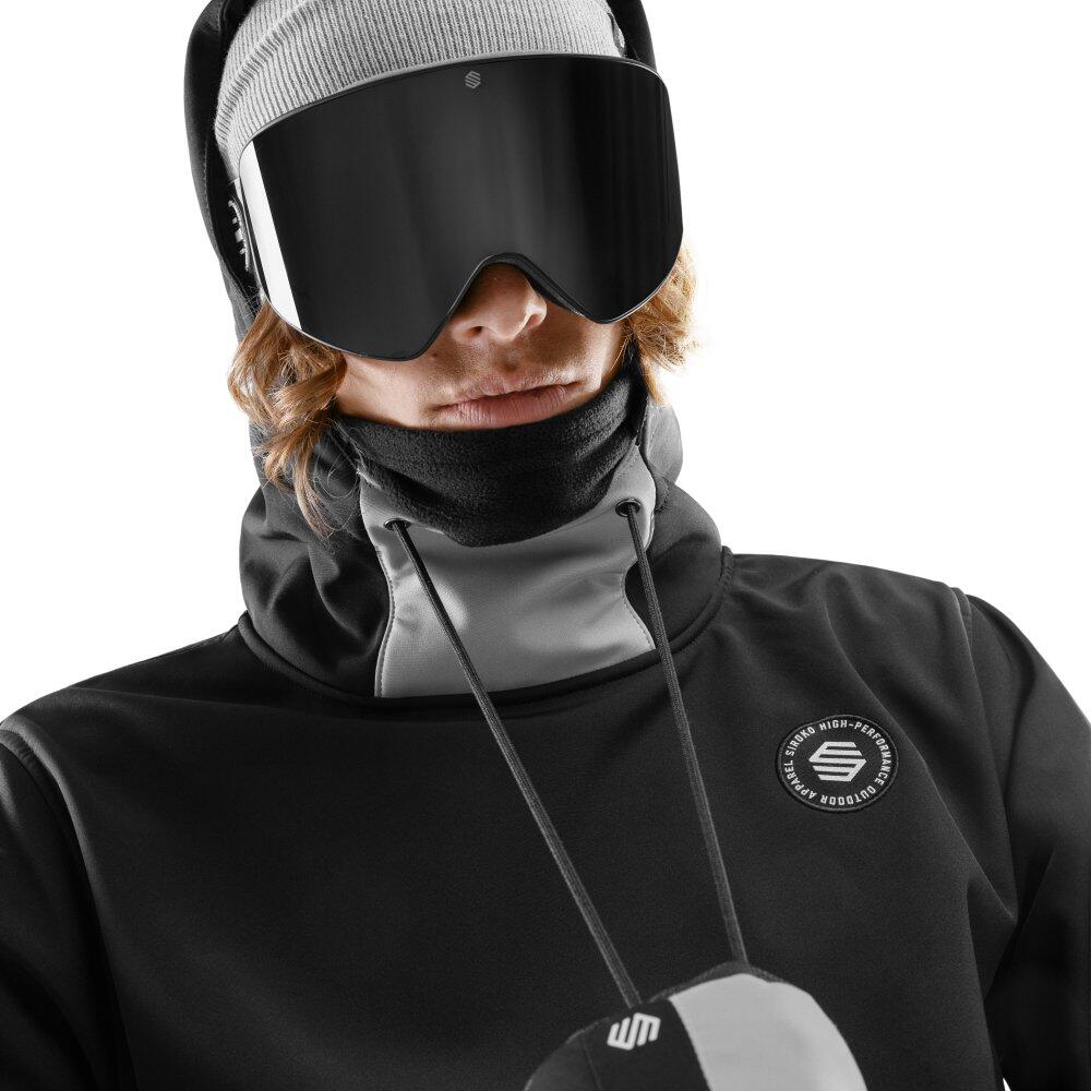 Veste snowboard homme Sports d'hiver W1 Boardslide Noir 4/8
