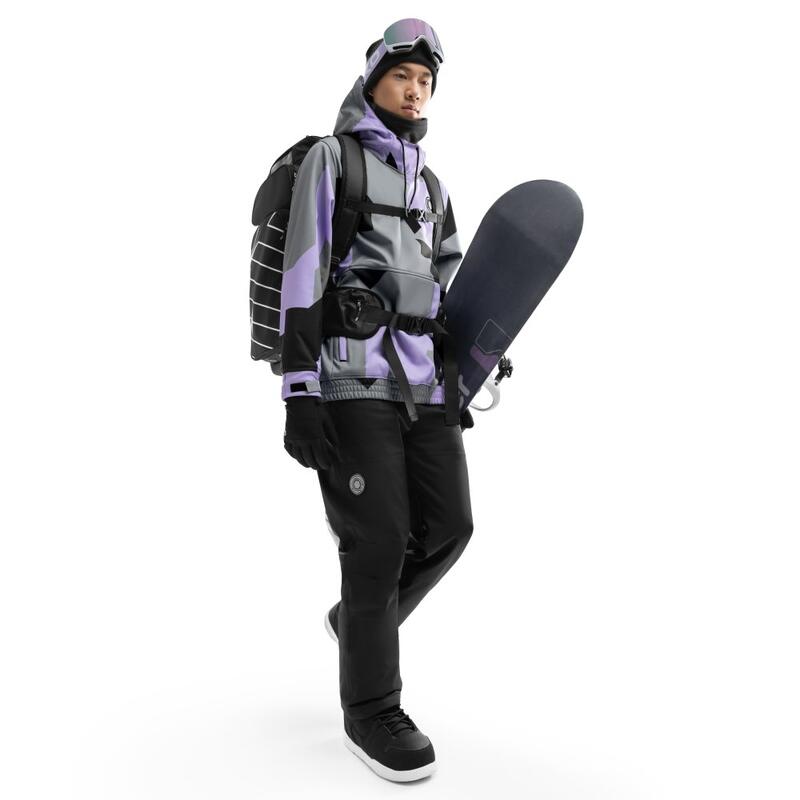 Pánská snowboardová bunda W1 Tignes Levandulová