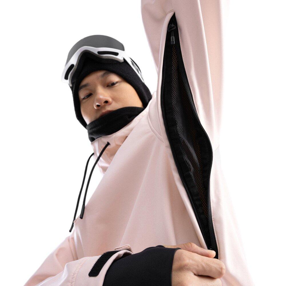 Giacca da snowboard da uomo Sport invernali W3 Arlberg Rosa 4/8