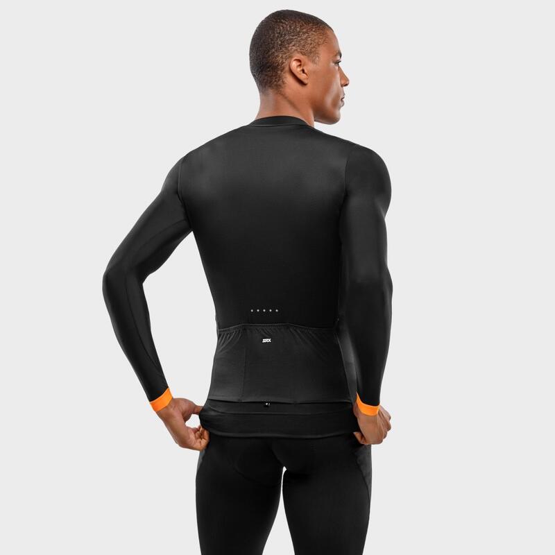 Pánský ultralehký cyklistický dres SRX Roselend Černá