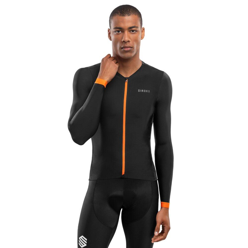 Men Cycling 's ultralightweight jersey SRX Roselend Black