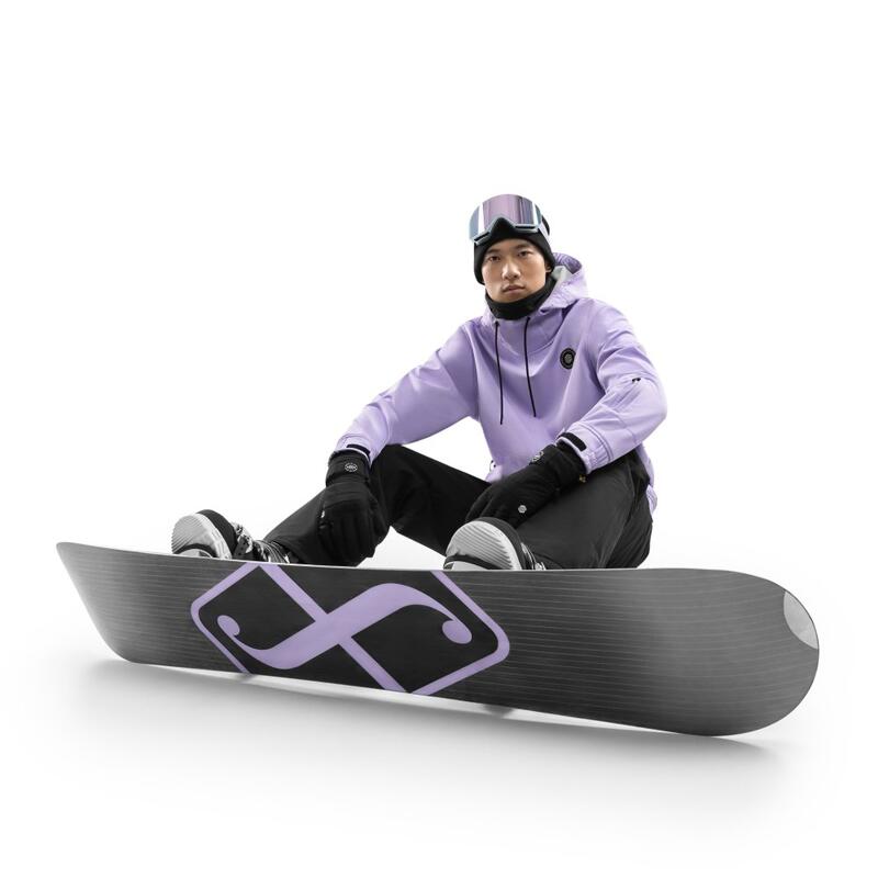 Pánská snowboardová bunda W1 Snowy Levandulová