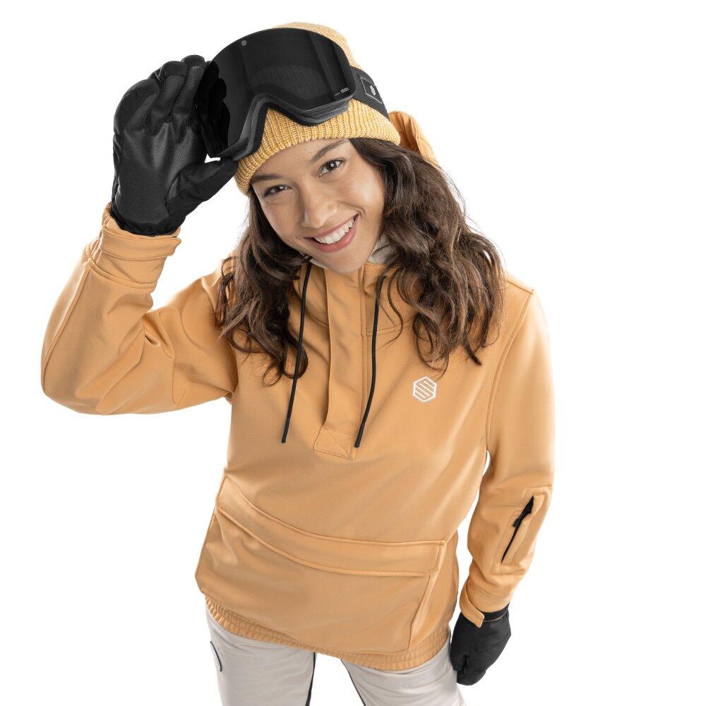 Siroko - Veste Snowboard Femme Sports D'Hiver W3-w Neuquén Jaune - Veste - Jaune - 36 Xs - Decathlon
