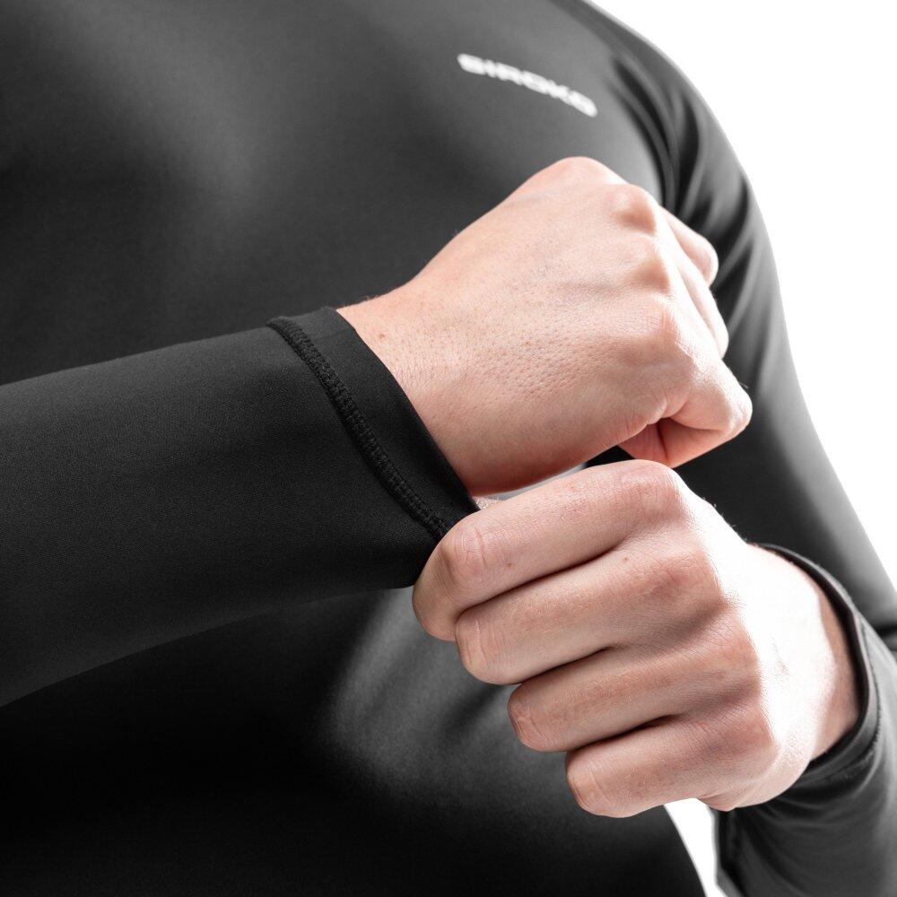 Camisola interior térmica de ski para homem Desportos de inverno Le Mur Preto 4/6