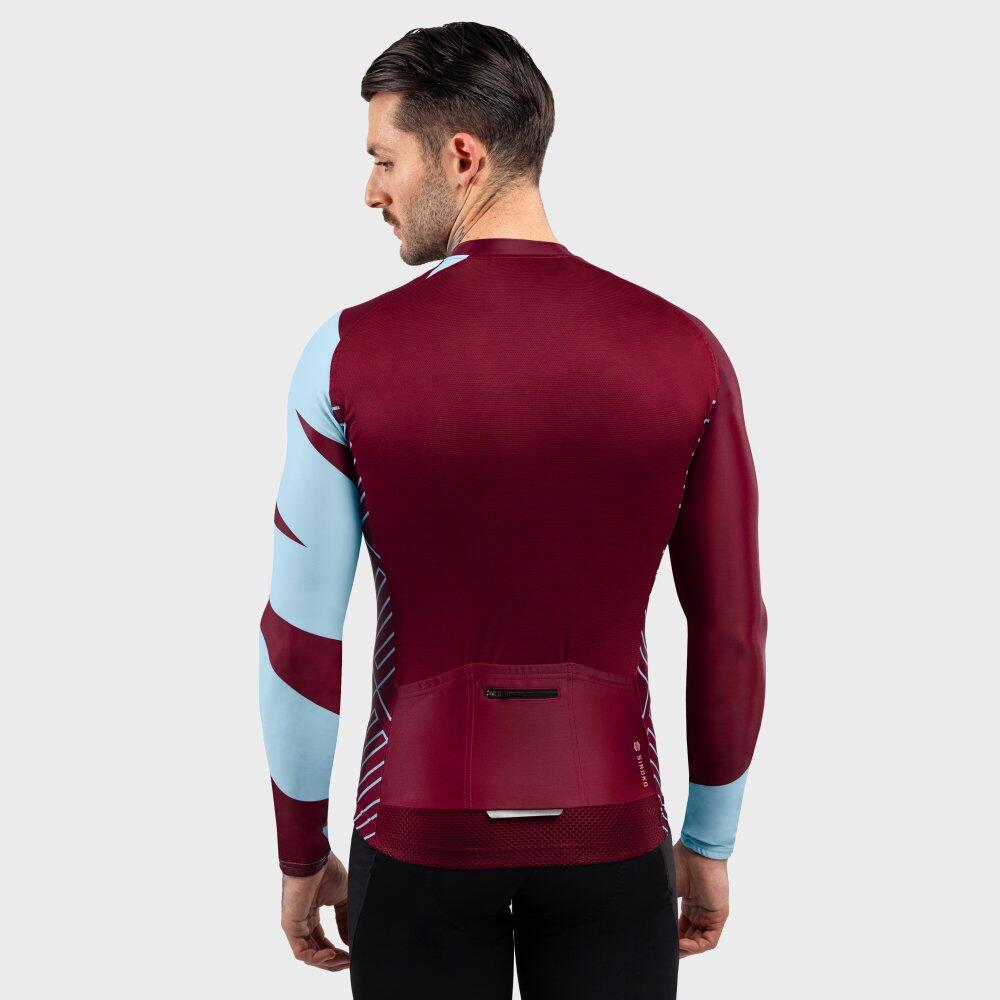 Maglia da ciclismo a maniche lunghe uomo M2 Road Trip Bordeaux 3/7