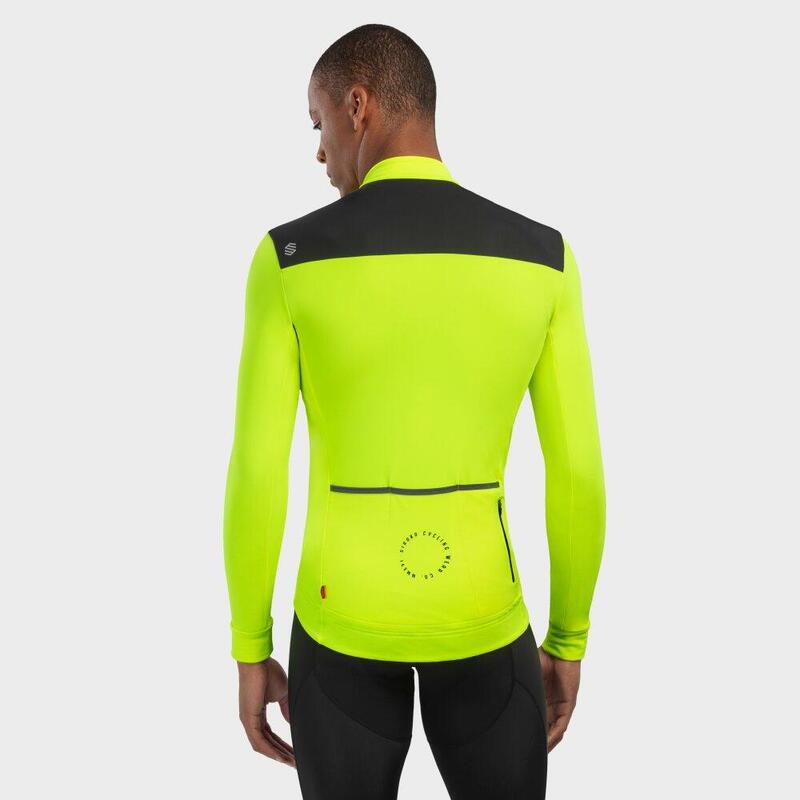 Teplý pánský cyklistický dres SRX M4 Atlantis