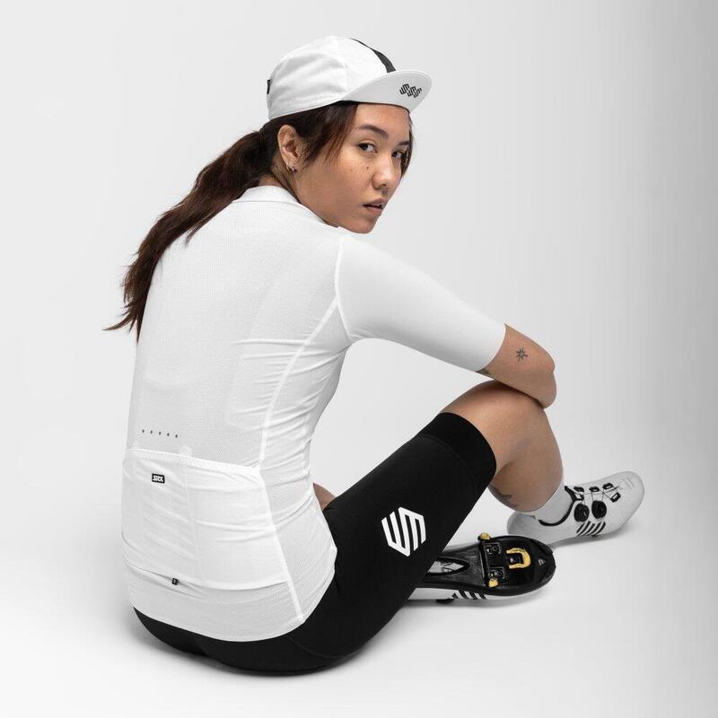 Dámský ultralehký cyklistický dres SRX Airy Bílá