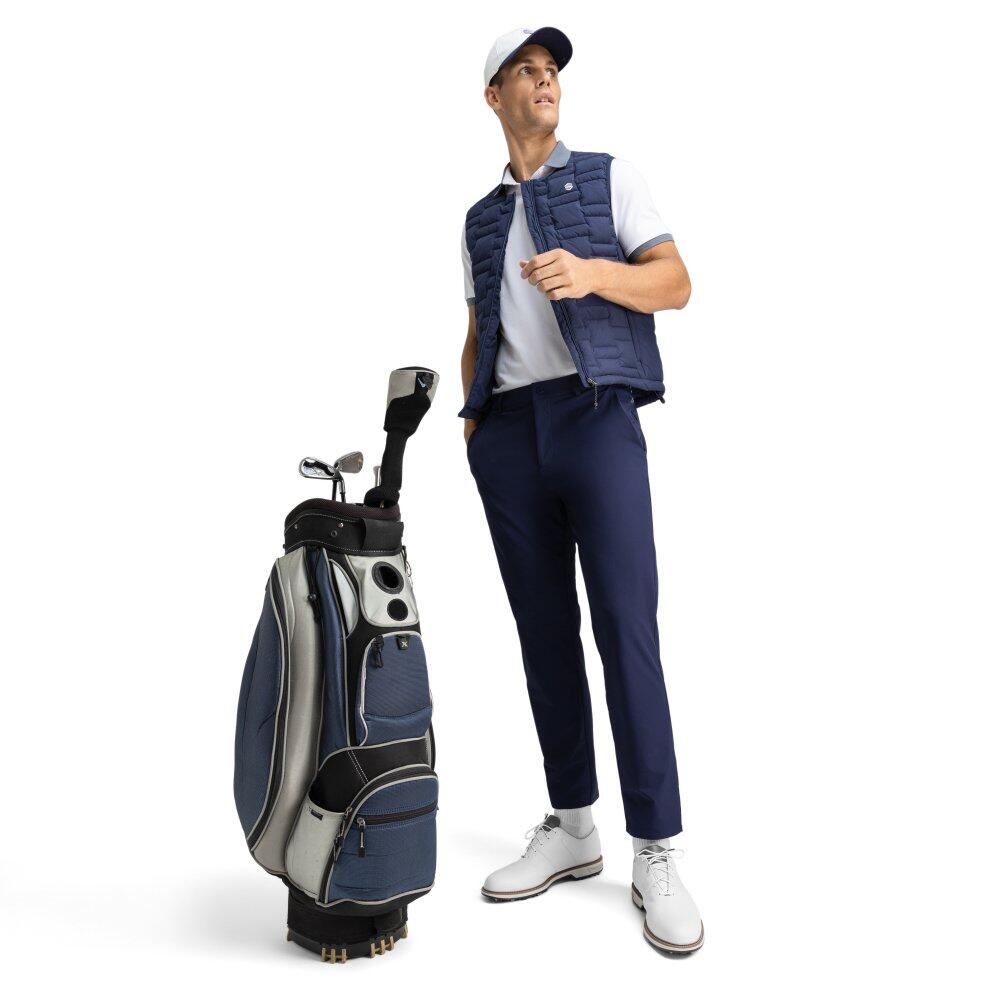 Pantalon de golf homme St. Andrews Navy Bleu Marine 3/8