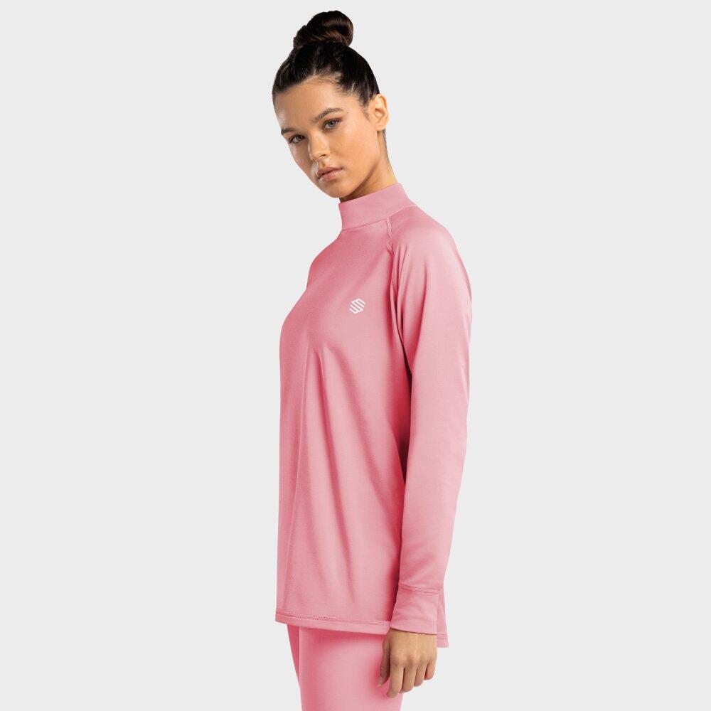 Sous-maillot thermique femme Sports d'hiver SLUSH-W Pink Rose Bonbon 3/7