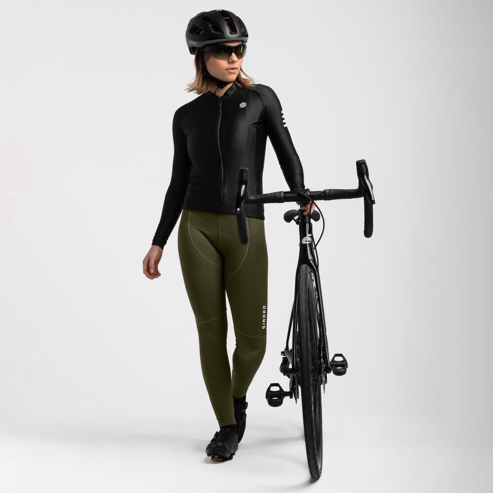 Maglia da ciclismo a maniche lunghe donna M2 Eclipse Nero 4/7