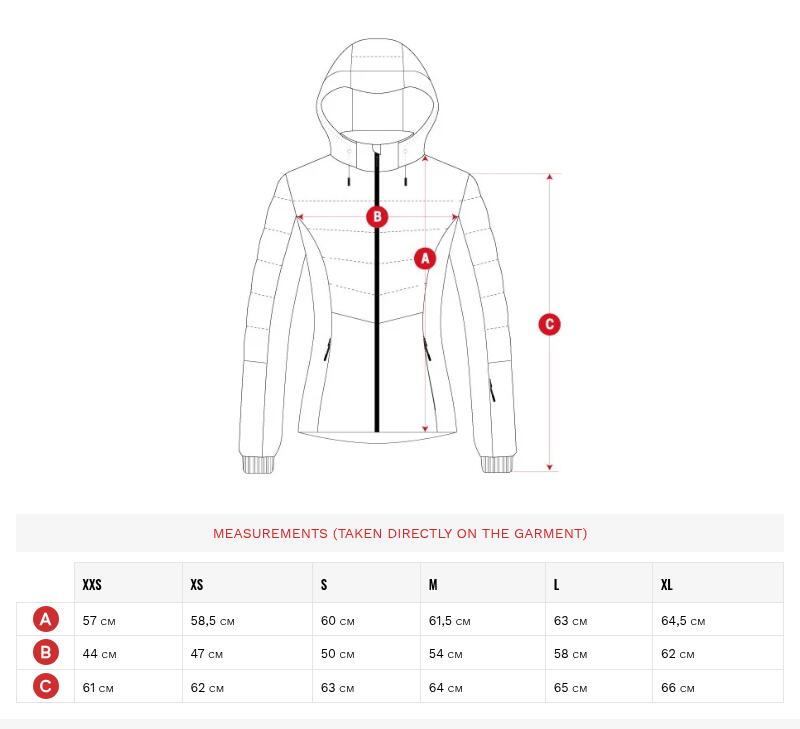 Veste ski femme Sports d'hiver W7-W Anniviers Blanc 7/8