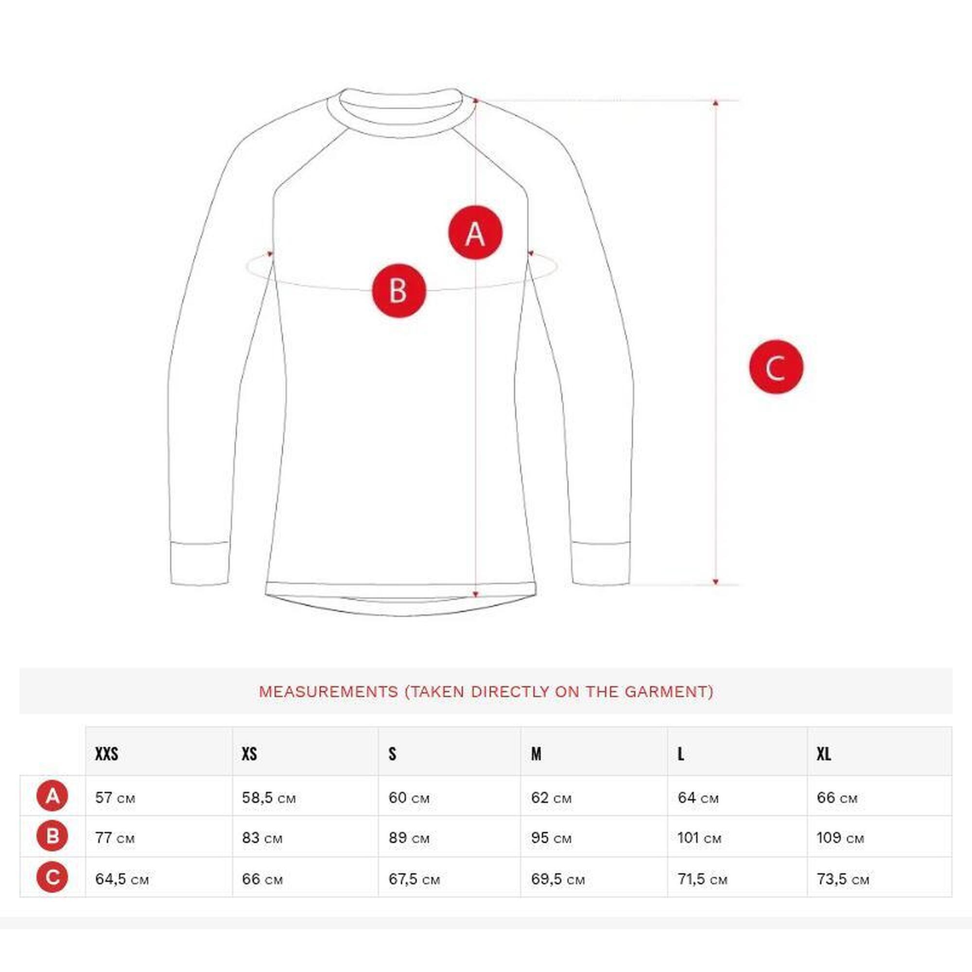 Femei cu mânecă lungă t-shirt Ascend Gri