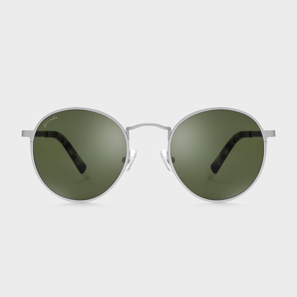 Lunettes de soleil rondes acier inox Lifestyle Homme et Femme Hyde Park Gris 3/7