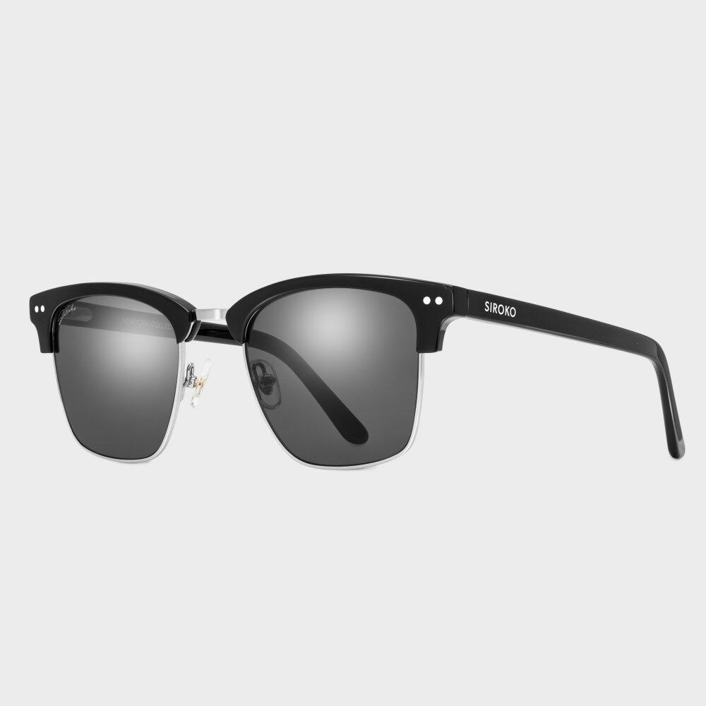 Men & Women Lifestyle Stainless steel fashion sunglasses Bronx Black 3/7
