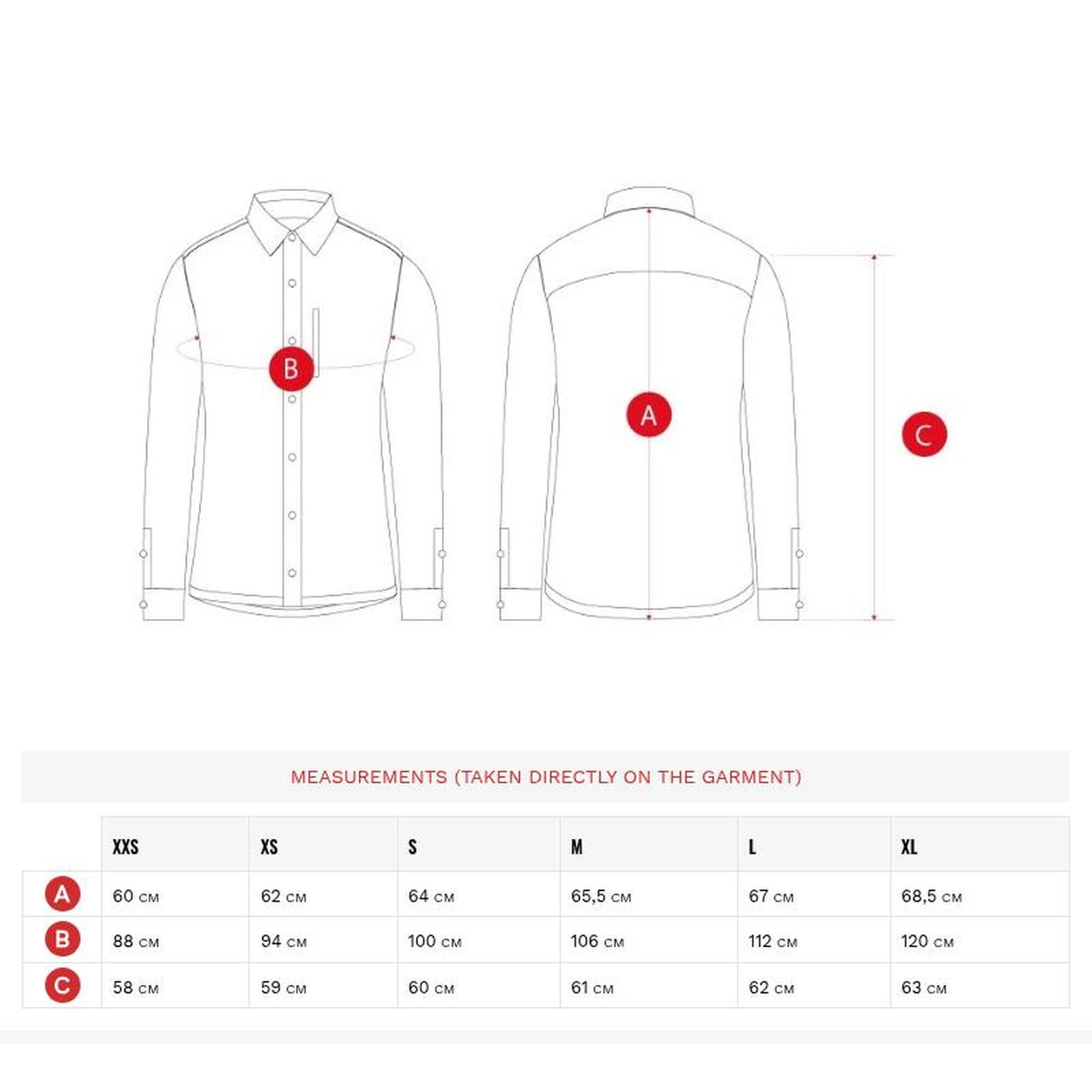 Maglia Trekking SIROKO Lycian Donna - Marrone, Poliammide/Elastan, Maniche Lunghe, Tasca Con Cerniera - Foto 2