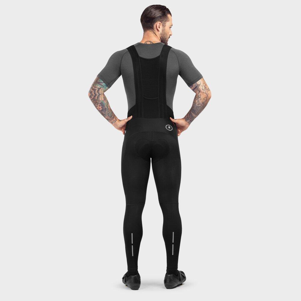 Salopette ciclismo a gamba lunga uomo BX Envalira Nero 4/7