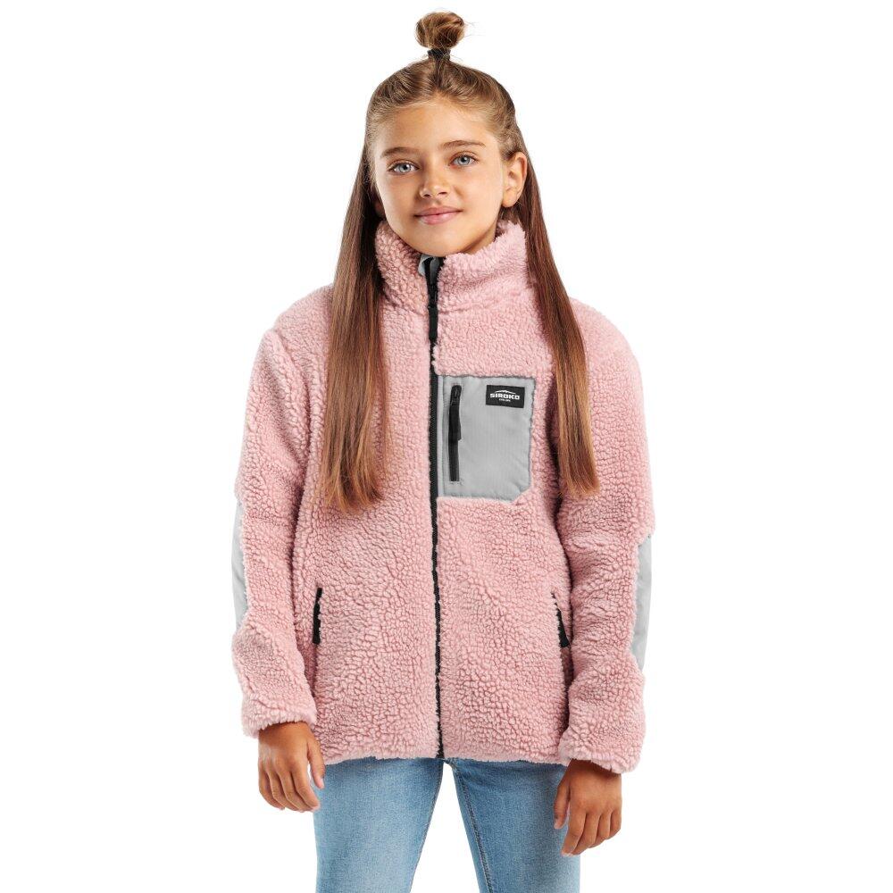 Kids Lifestyle Girls’ sherpa jacket Fairy-G Pink