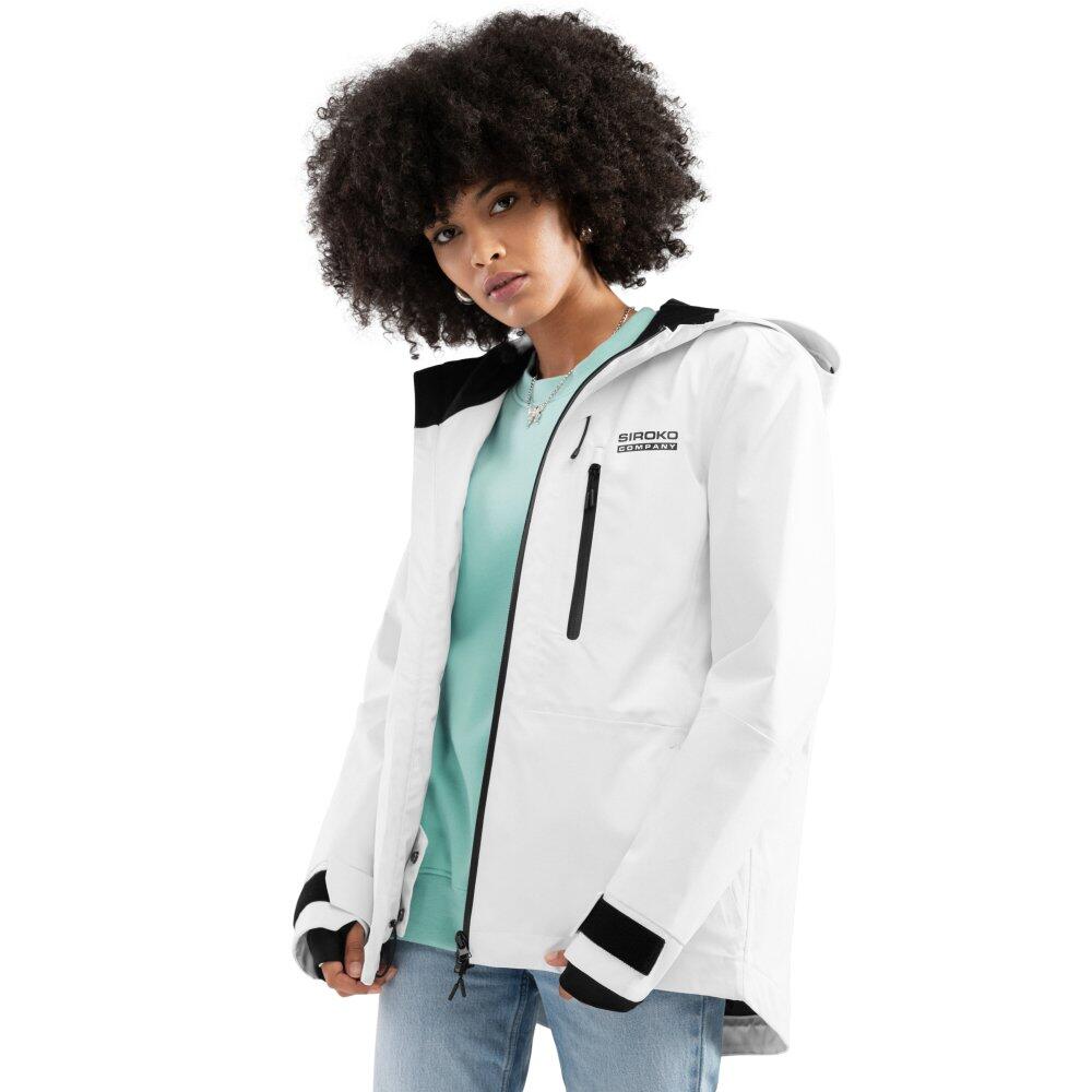 SIROKO Giacca lifestyle da donna W5-W Megeve LF Bianco