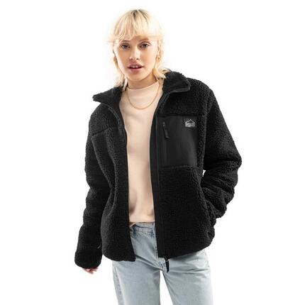 Veste sherpa femme Lifestyle Blackcomb-W Noir
