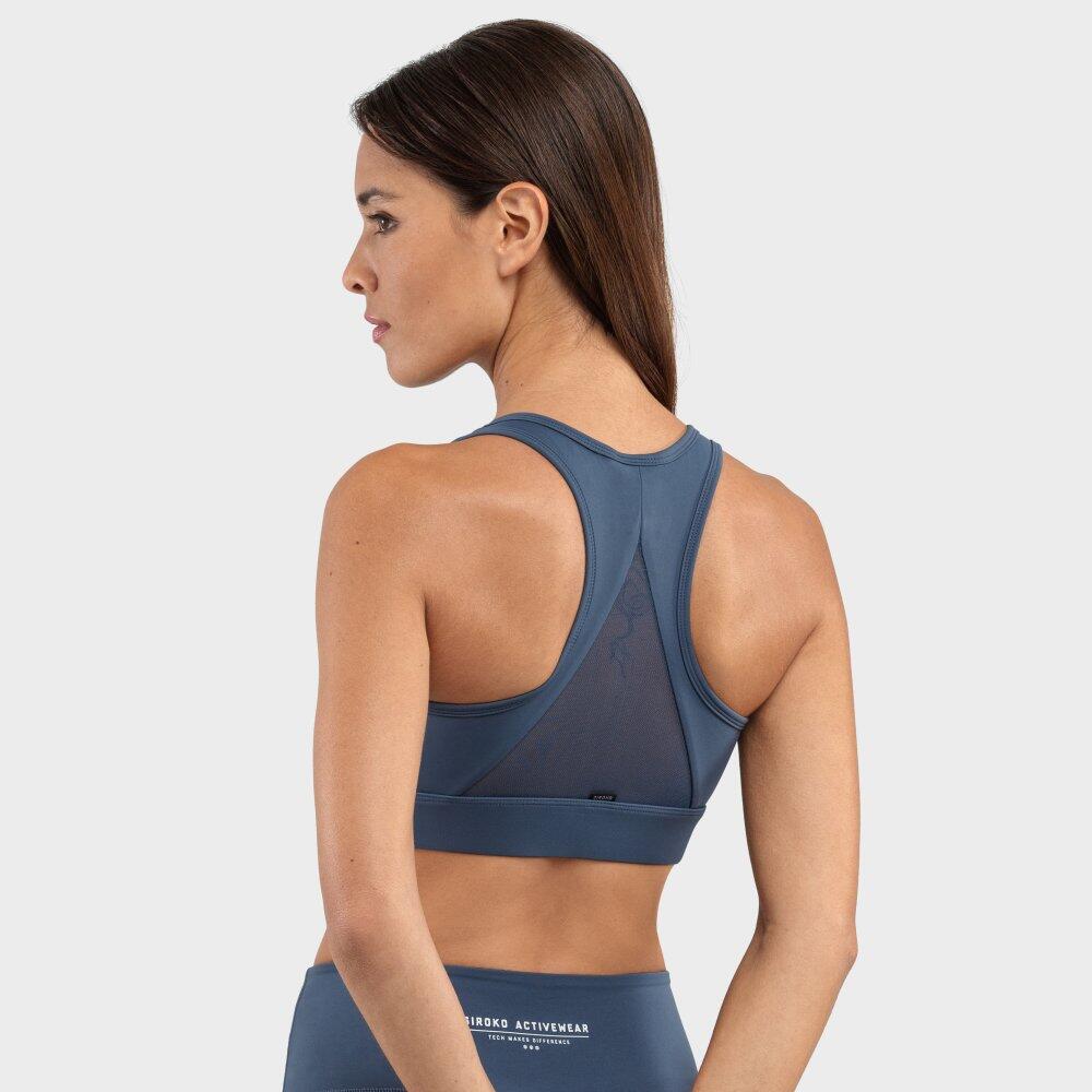 Brassière sport - Maintien élevé Fitness Femme Squat Blue Bleu Denim 2/7