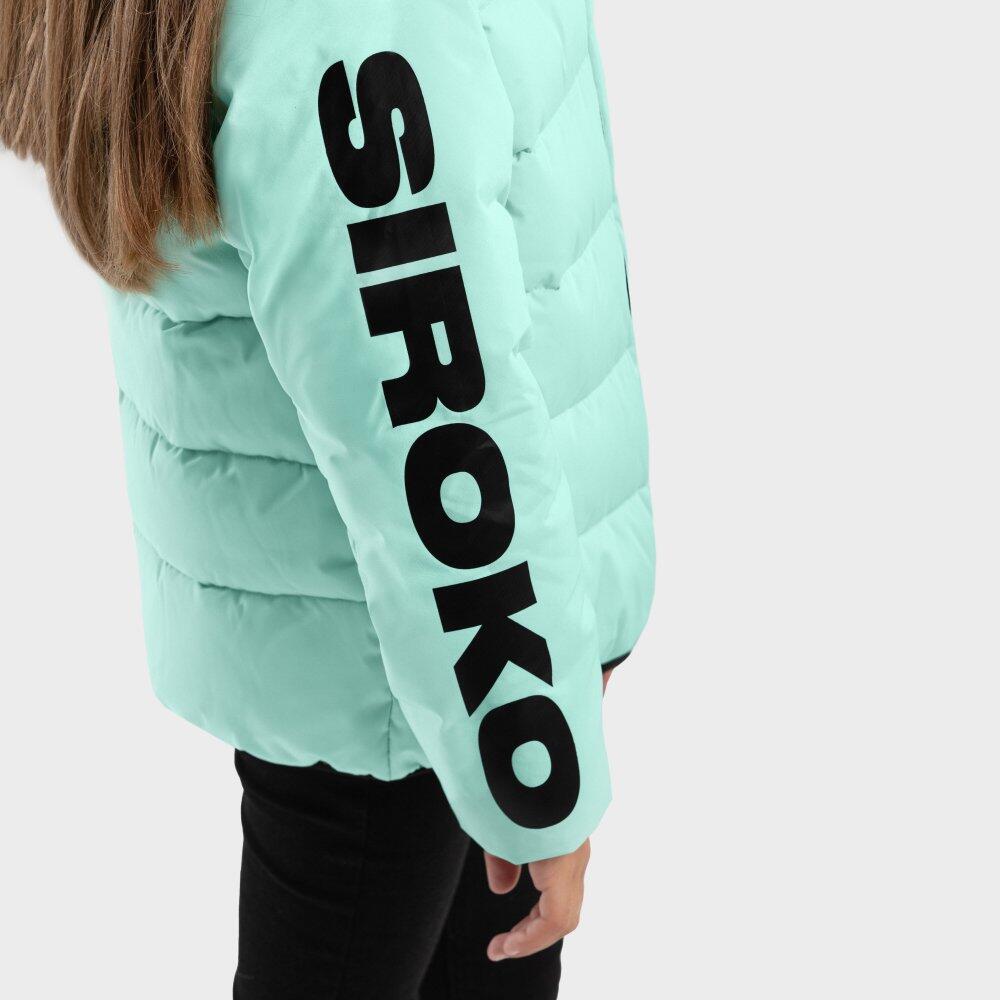 Doudoune imperméable POV-G fille Vert 100% polyester 3M™ Thinsulate™ 4/7