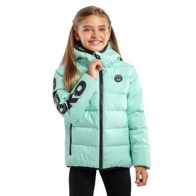 Kinder Lifestyle Wasserfeste Steppjacke für Mädchen POV-G Grün