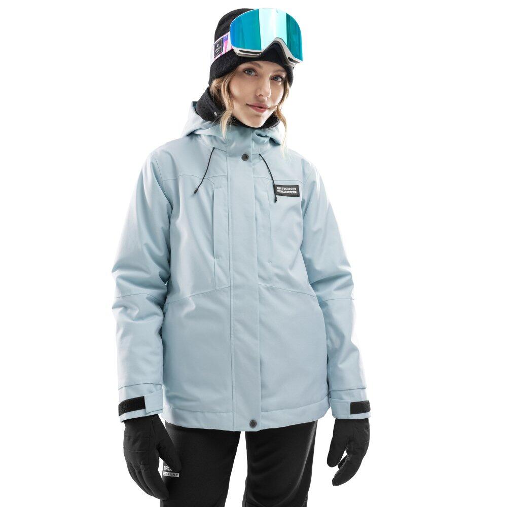 Women Winter sports 's snowboard jacket W4-W Pole Blue