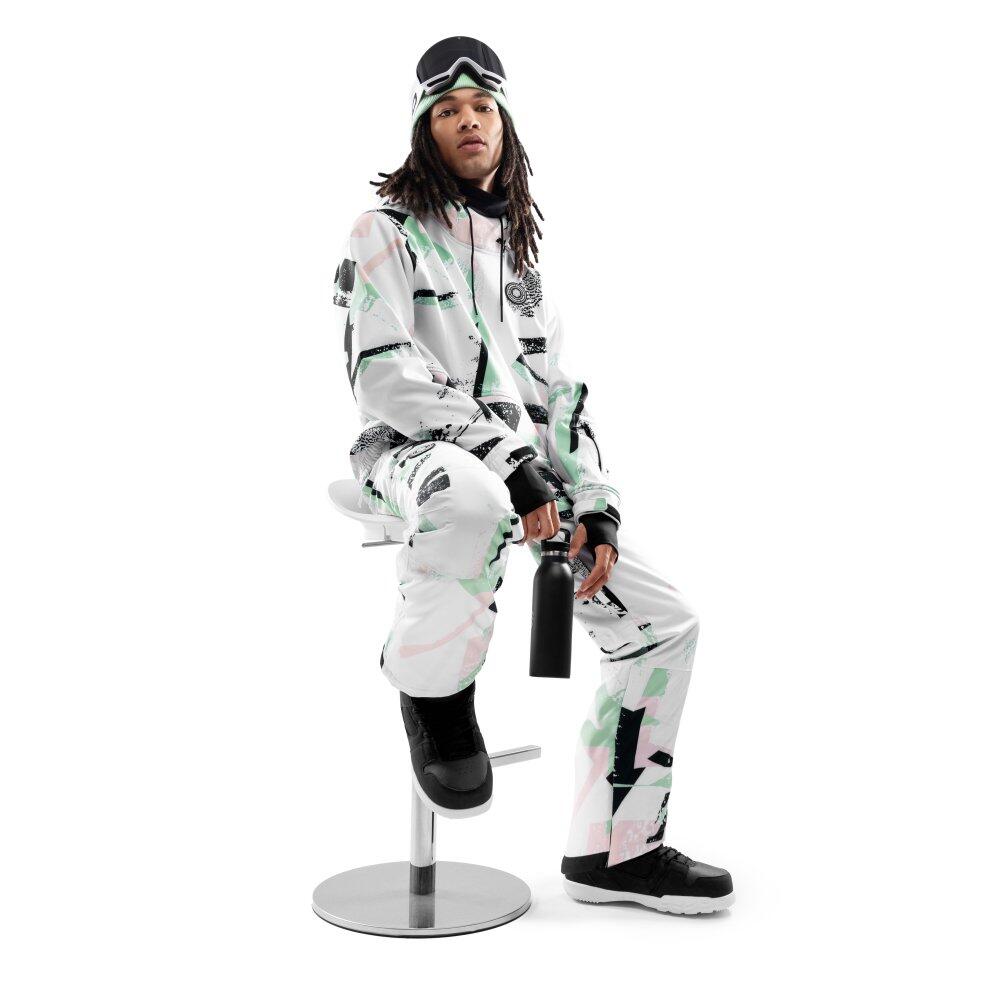 Pantaloni da snowboard da uomo Sport invernali P1 Harz Multicolore 3/8