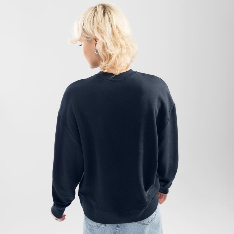 Sweat-shirt à col rond femme