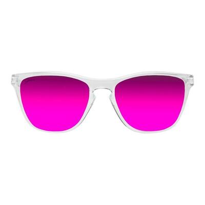 Heren en dames lifestyle sport zonnebril blockout volley transparant