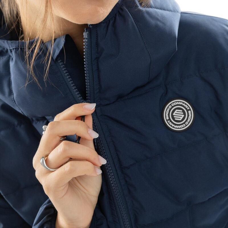 Chaqueta acolchada resistente al agua mujer lifestyle Argus-W Azul