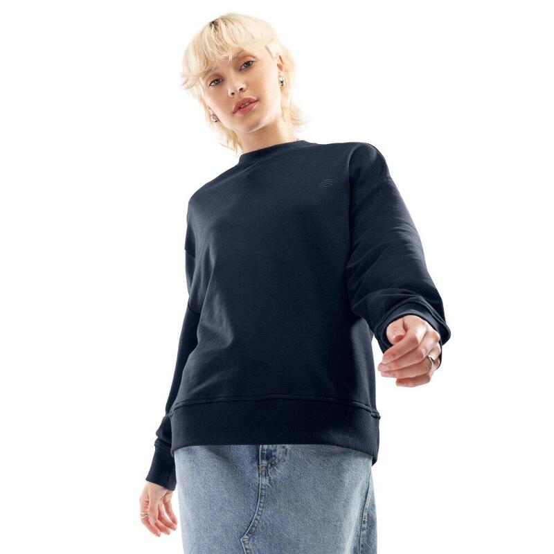 Sweat-shirt à col rond femme