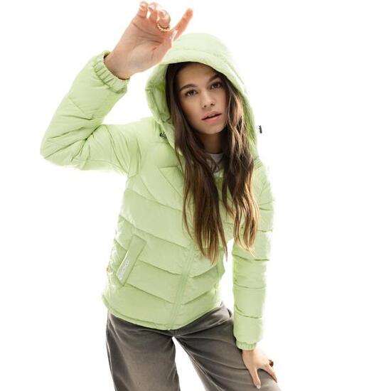 Doudoune femme Kale-W Vert Sorona® Aura 320 g/m², capuche ajustable