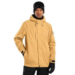 Veste snowboard homme Sports d'hiver W4 Graupel Beige
