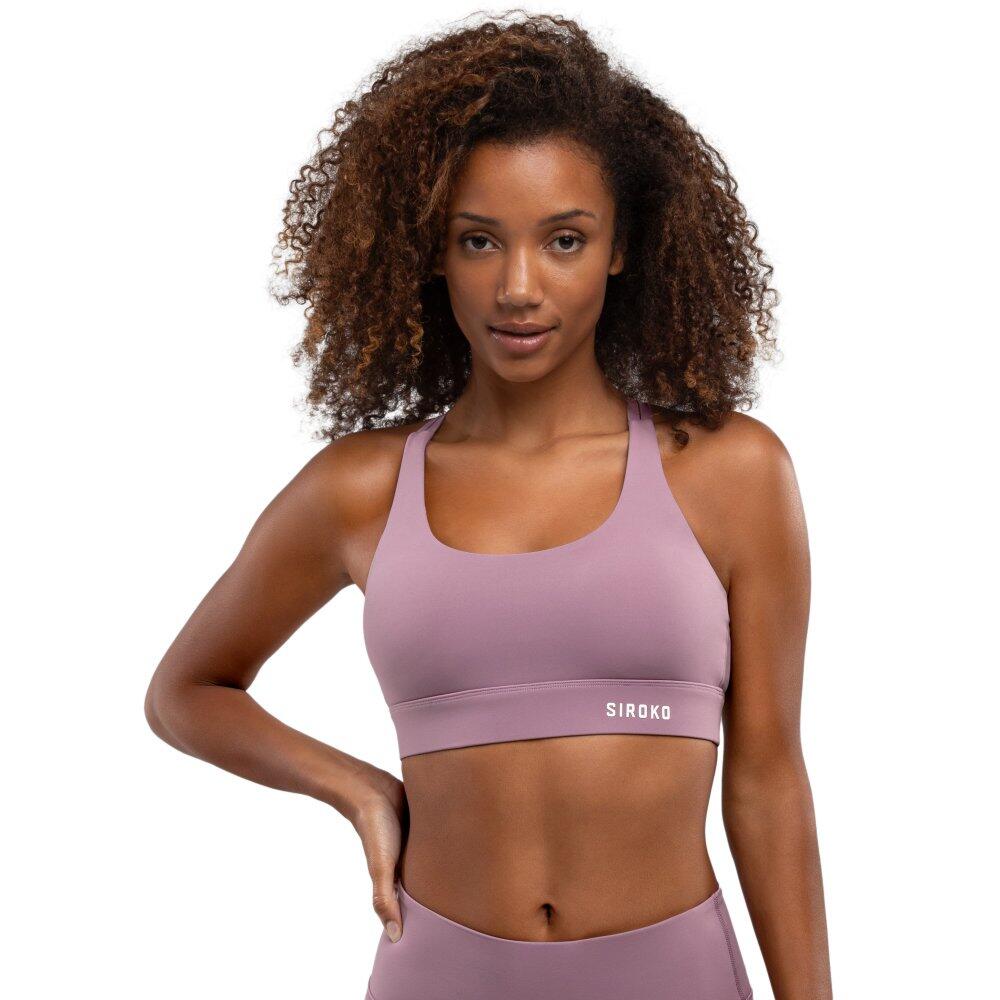 SIROKO Damen Fitness Sport-BH Balance Mauve Mauve