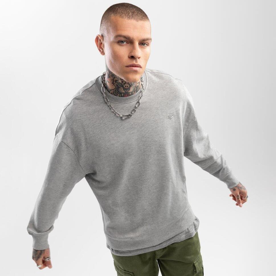 Bluza dresowa Lifestyle męska SIROKO Ash