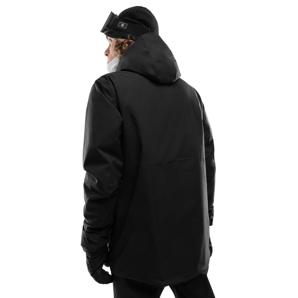 Giacca da snowboard premium da uomo Sport invernali SRX Edgewood Nero 2/8