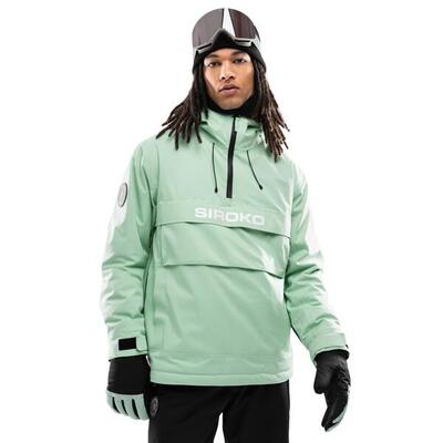 Giacca da snowboard da uomo Sport invernali W6 Elm Verde