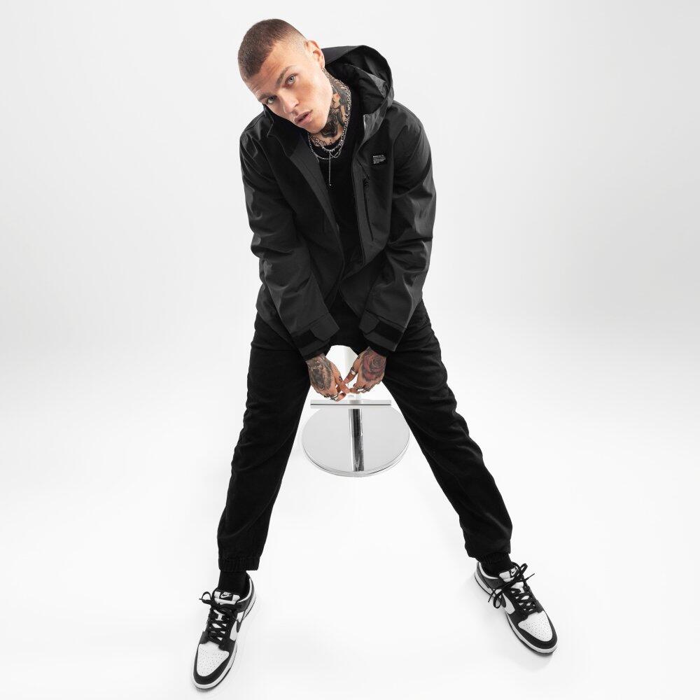 Herren Lifestyle -jacke für W5 Nix LF Schwarz 3/8