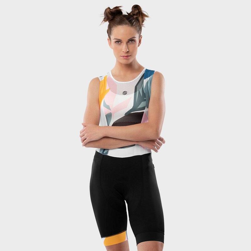 Spodenki rowerowe z szelkami damskie BX SIROKO Jungle