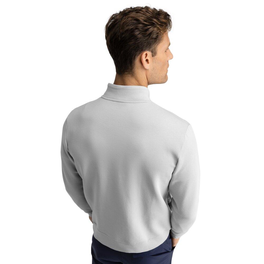 Pull de golf demi-zip homme Divot Gray Gris 2/8